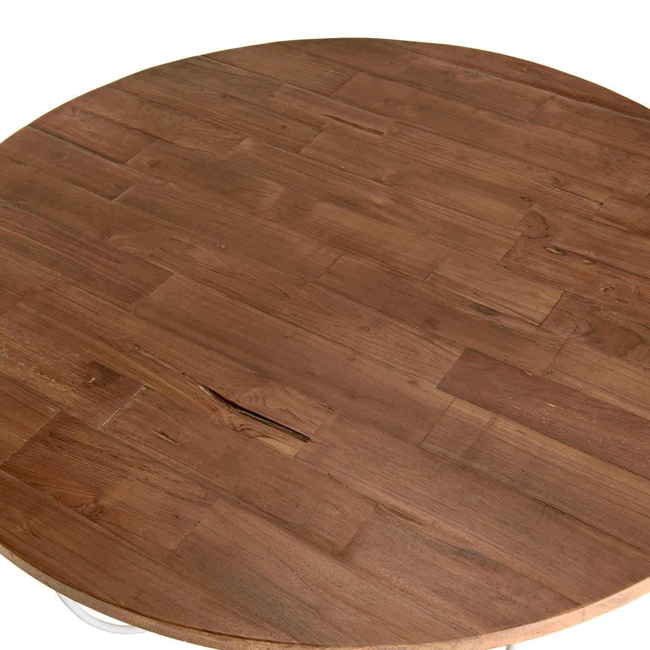 Macabane Table basse Sixtine bois naturel  - D.120xH.35 cm