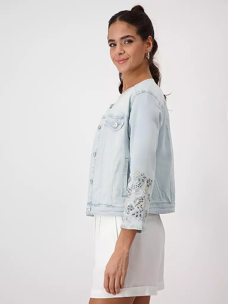 MONARI Jeansjacke blau