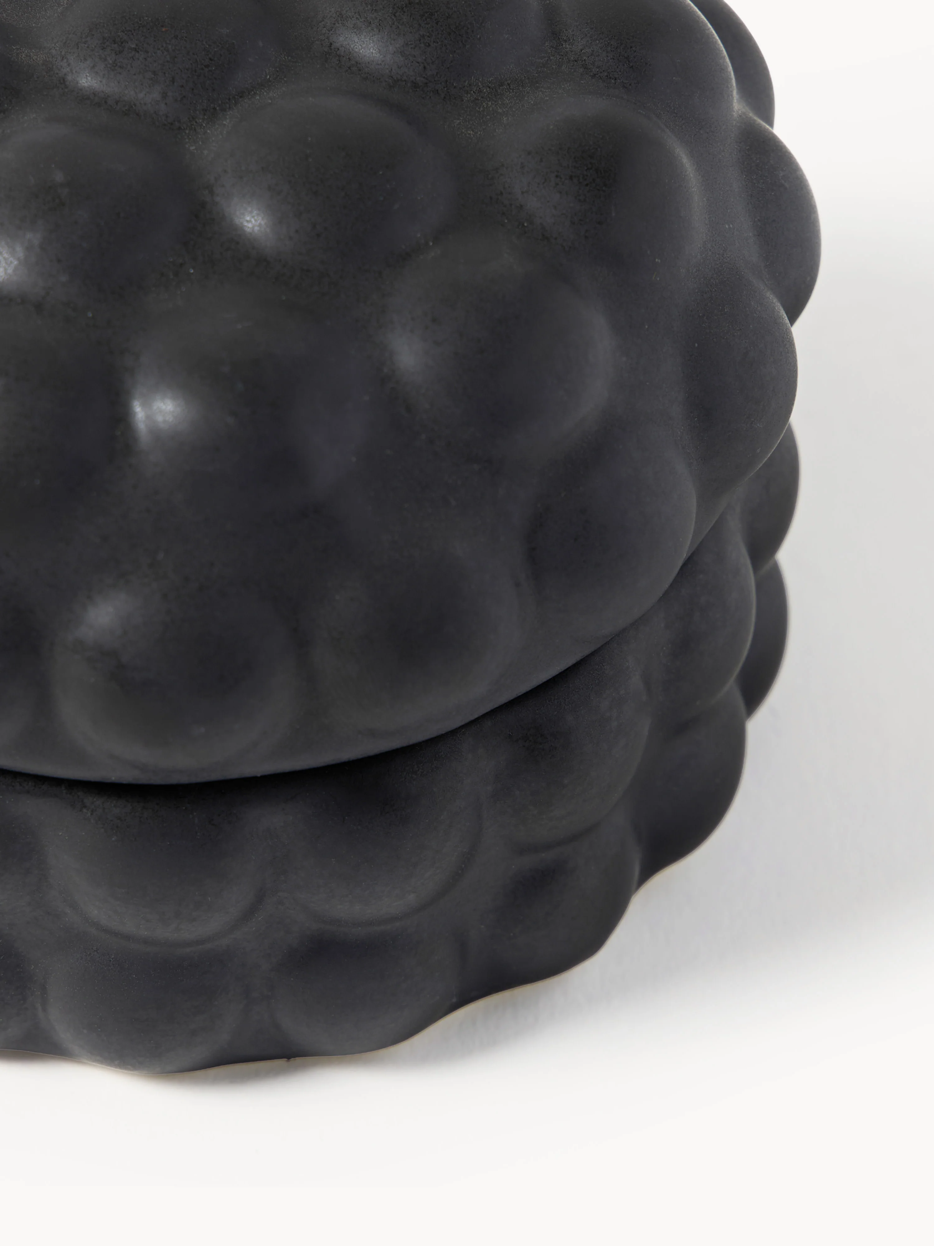 Decoratieve opbergdoos Bob van keramiek met deksel