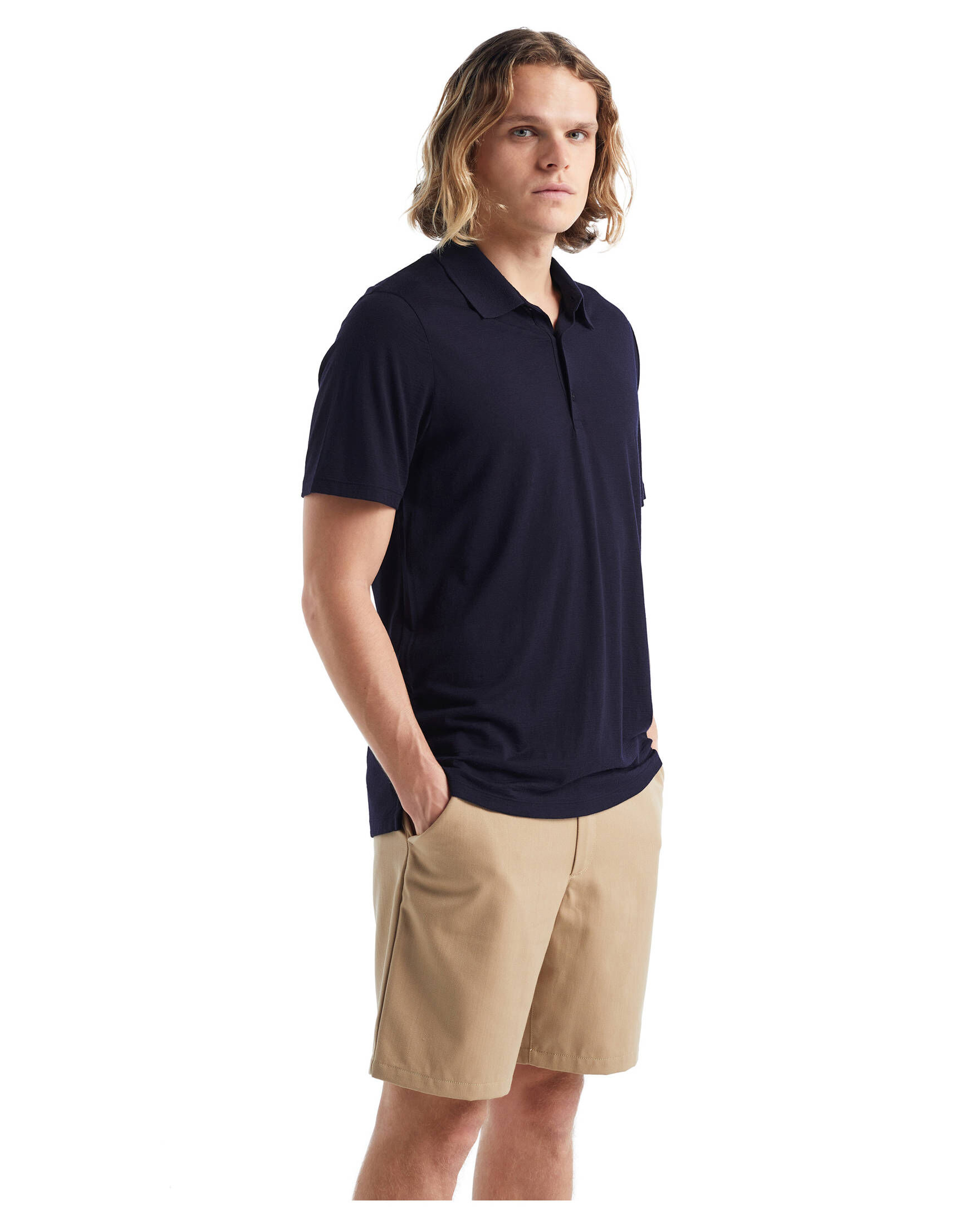 Icebreaker| Herren Poloshirt M TECH LITE II SS POLO