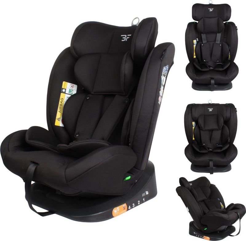 Bebies First - Entour i-Size - Autostoel - Zwart - Groep 0/1/2/3