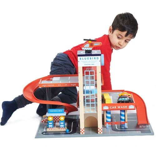 Tender leaf toys garage en servicestation