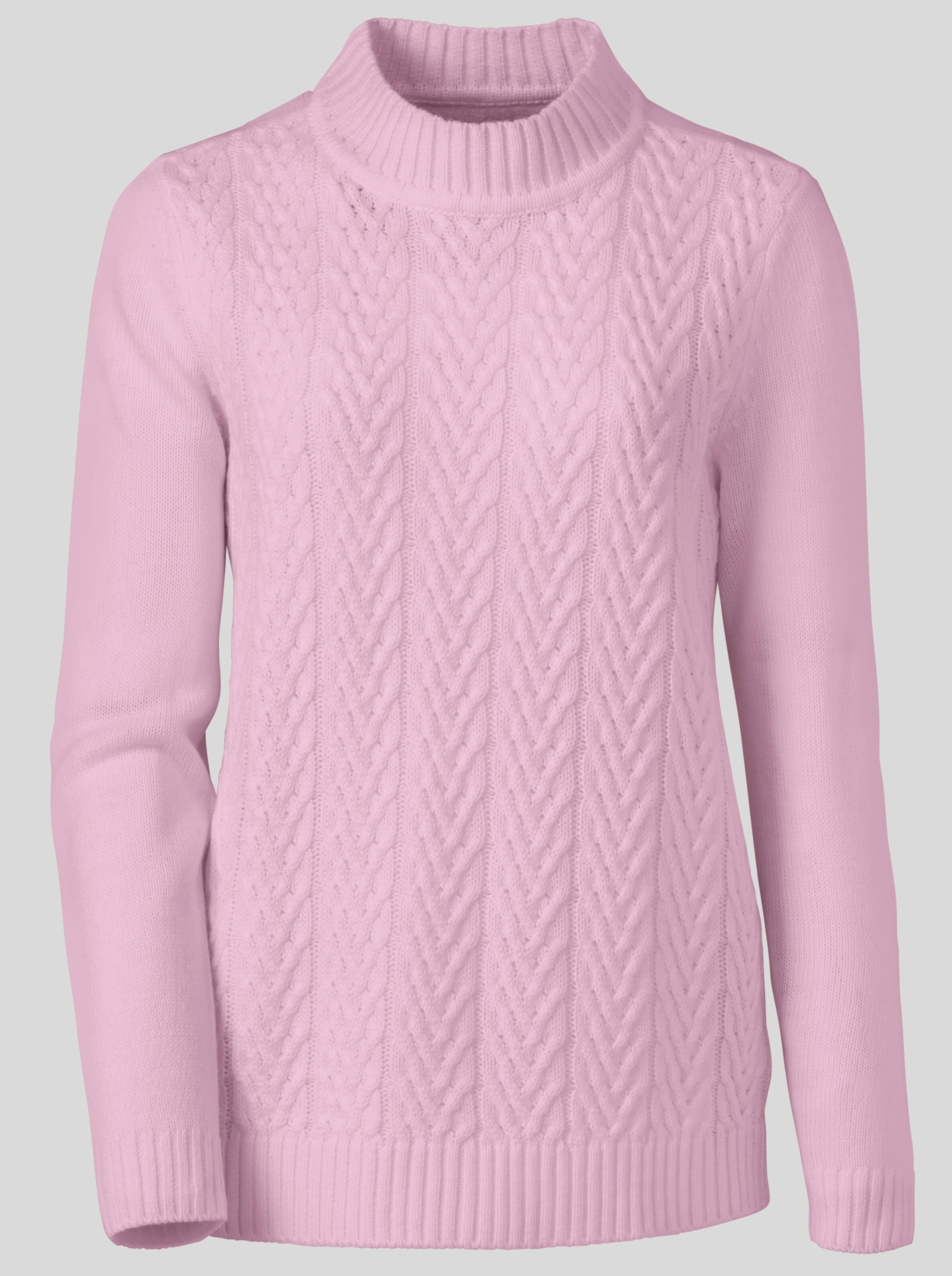 Stehkragenpullover