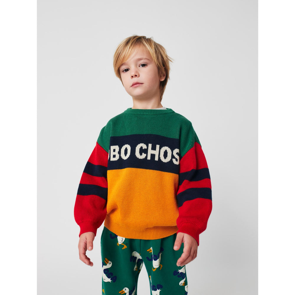 Køb Bobo Choses Multicolor Farve Block Jumper
