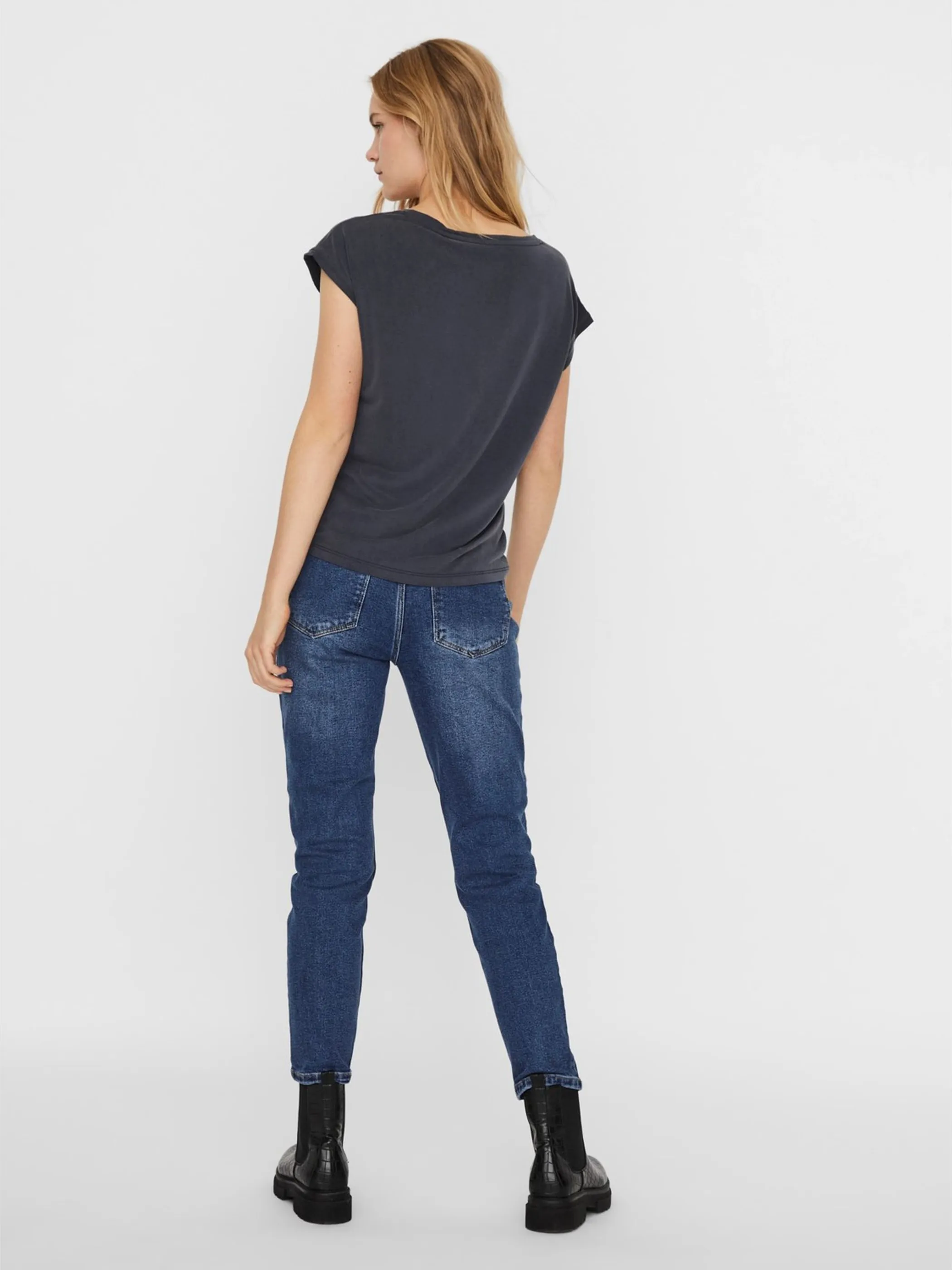 Vero ModaVMFILLI SS V-NECK TEE T-Shirt