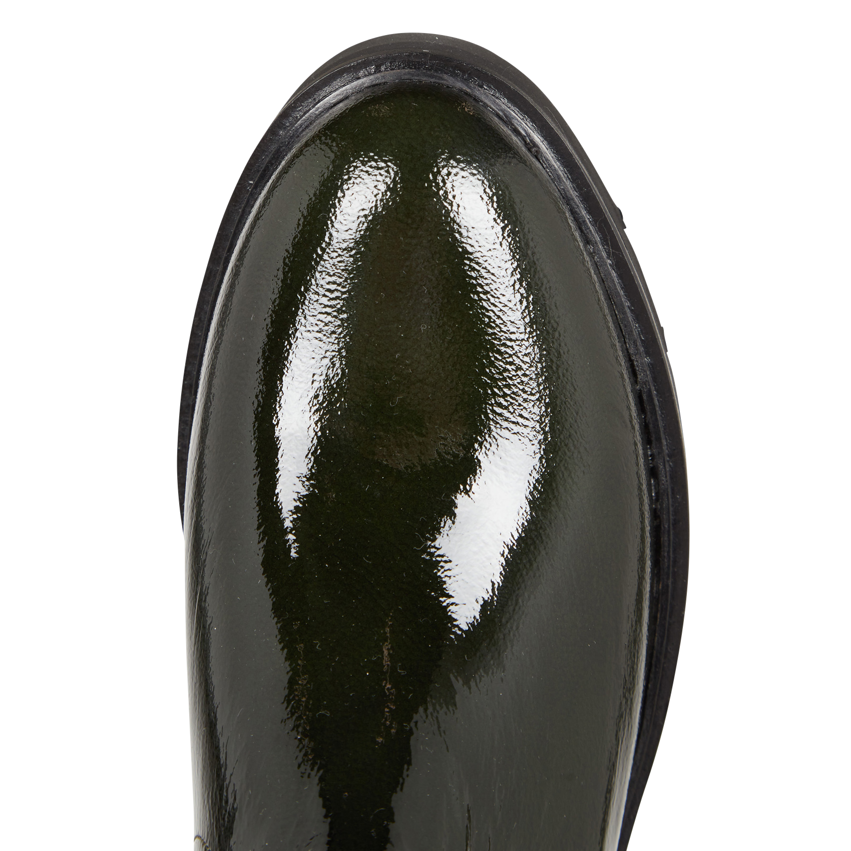 JONNA - Boots à petits talons en cuir | Vert