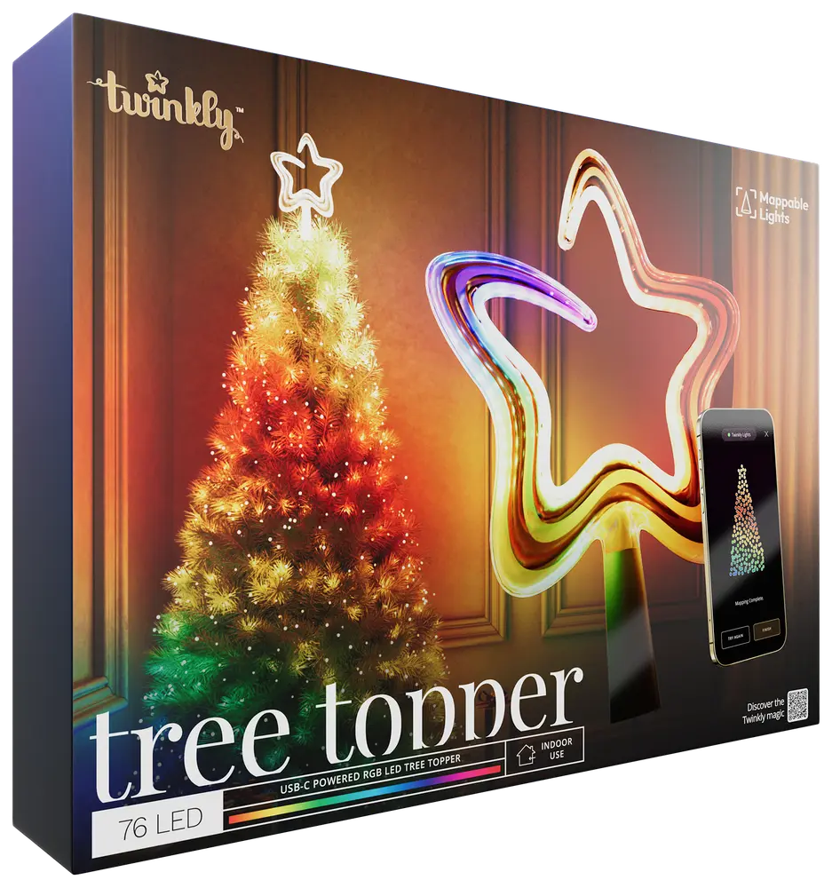 Twinkly Julestjerne 76 LED