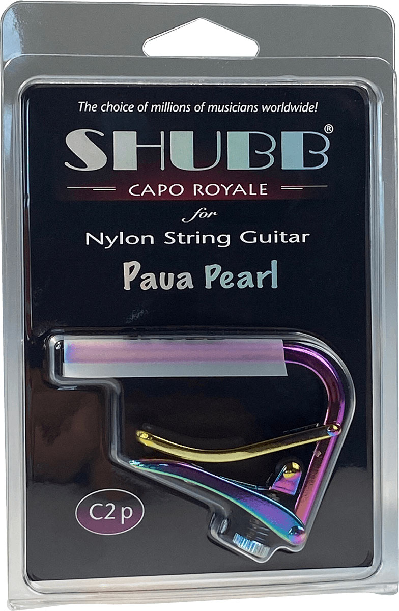 Shubb Capo Guitare Classique Paua Pearl - Capodastres