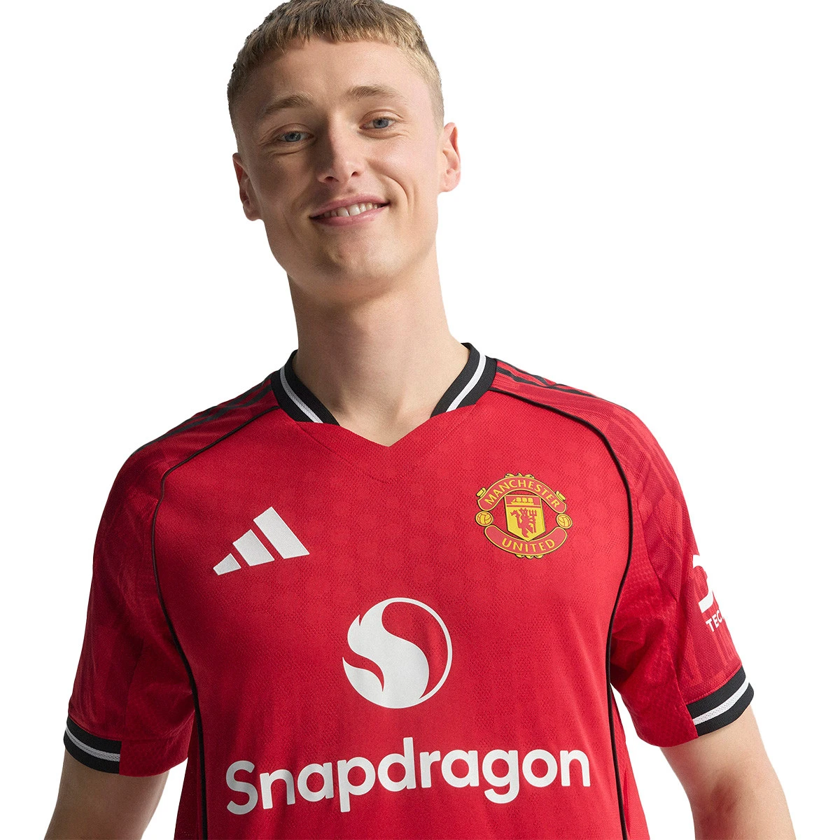 Camisola adidas Manchester United Primeiro Equipamento Authentic 2025-2026