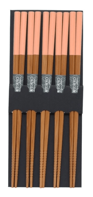 Tokyo Eetstokjes Roze Set/5
