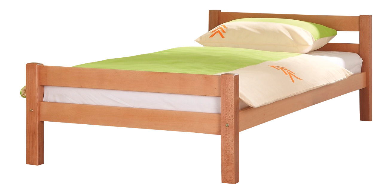 Bett HELGA - Buche massiv natur - 140x200 cm