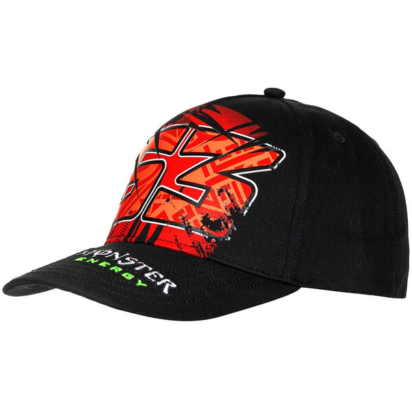 VR46 - Casquette Monster Bagnaia Noir / Rouge
