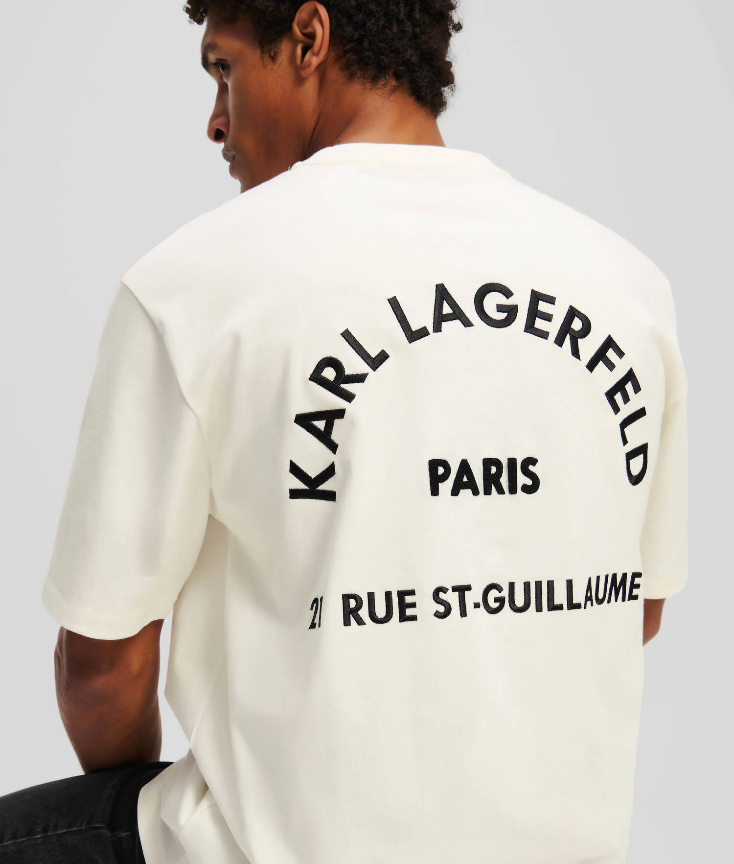 T-SHIRT RUE ST-GUILLAUME - Crème Cannoli