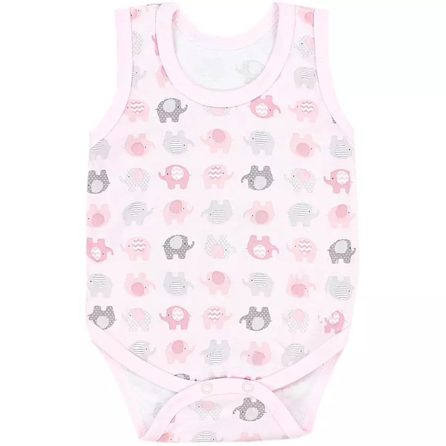 TupTam Baby Mädchen Achselbody 5er Pack rosa