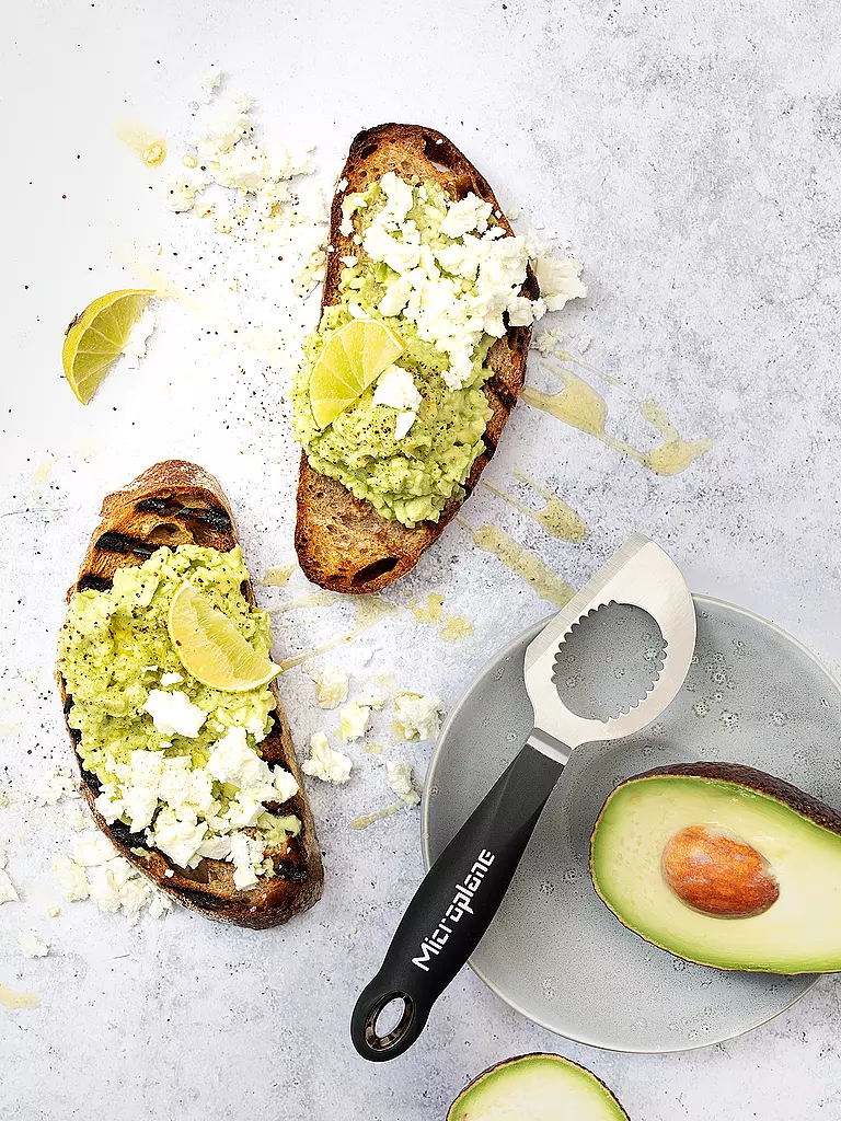 MICROPLANE Avocado Tool 18cm Schwarz / Edelstahl schwarz
