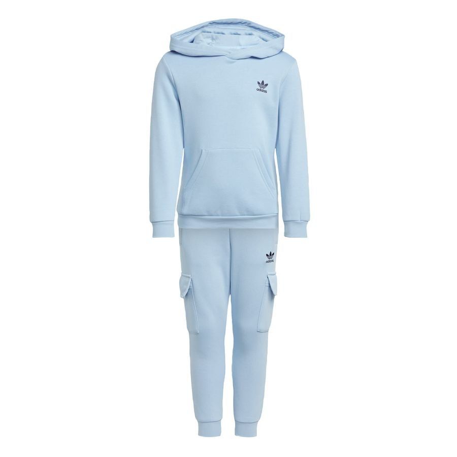 Adidas Original Ensemble à capuche 1/2 zip cargo enfants