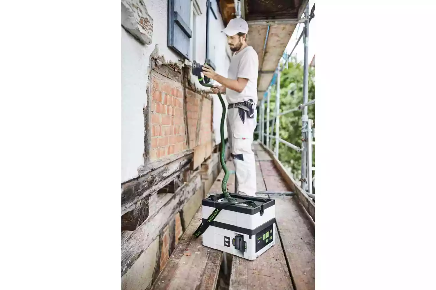 Festool CTLC SYS I-Basic 36V (2x18V) Li-Ion accu stofzuiger body- 2400l/min