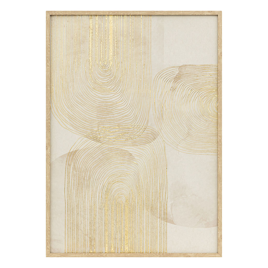 Toile imprimée encadrée ELIN 50x70cm