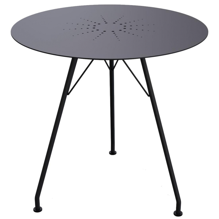 Houe Circum tuintafel 74cm zwart