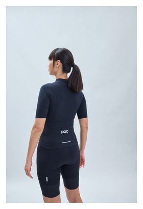 Maillot Manches Courtes Femme Poc Raceday Uranium Noir