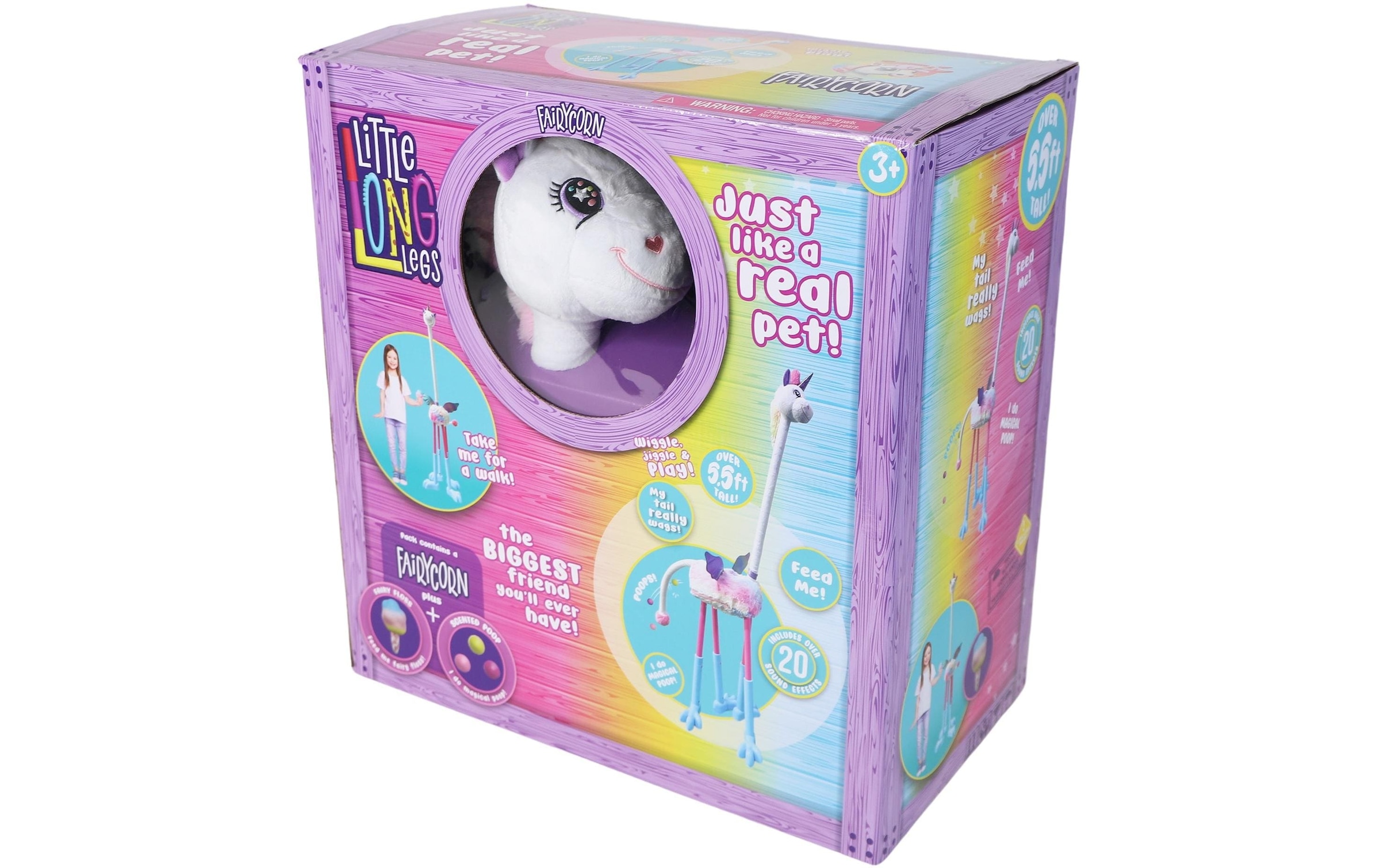 Plüschfigur »Paka Little long legs unicorn«