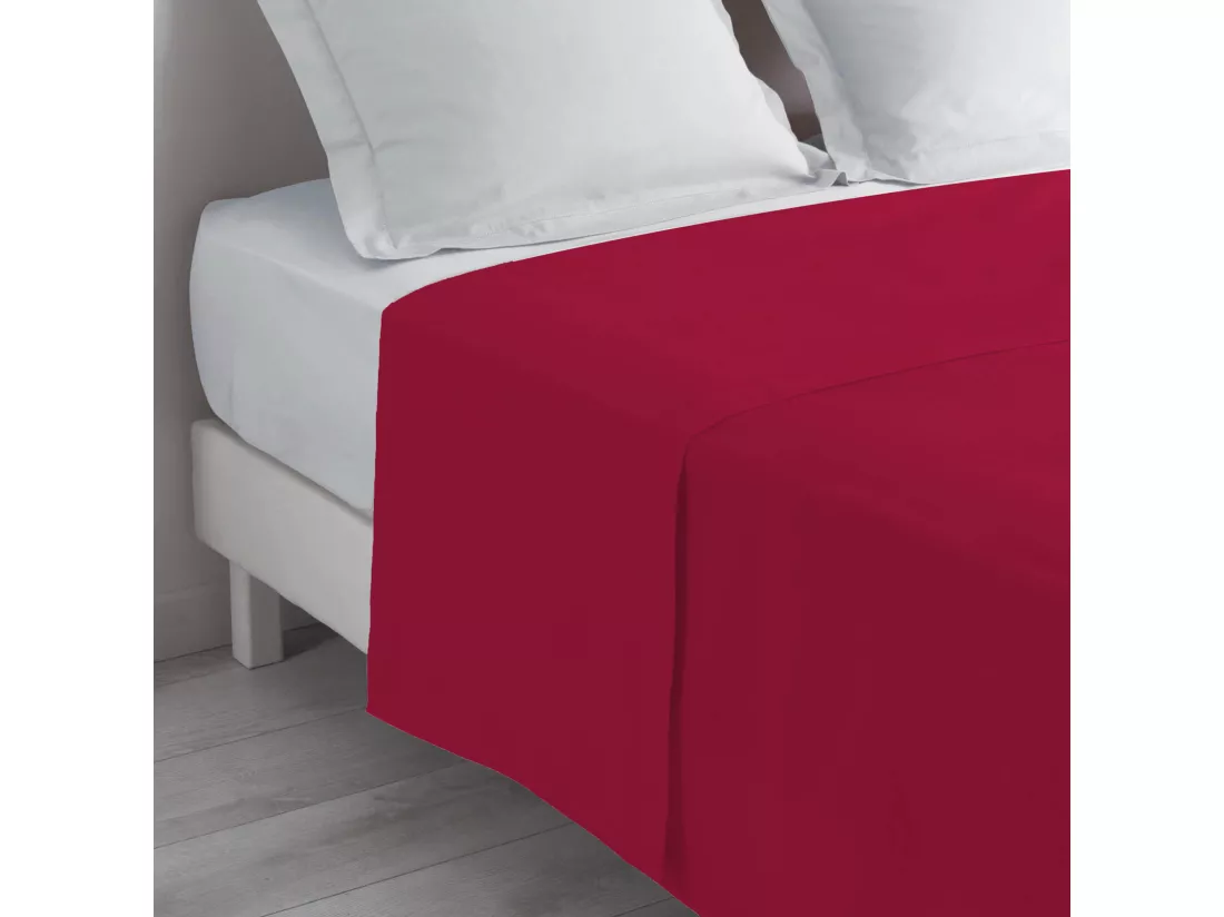 Drap Plat en Coton 