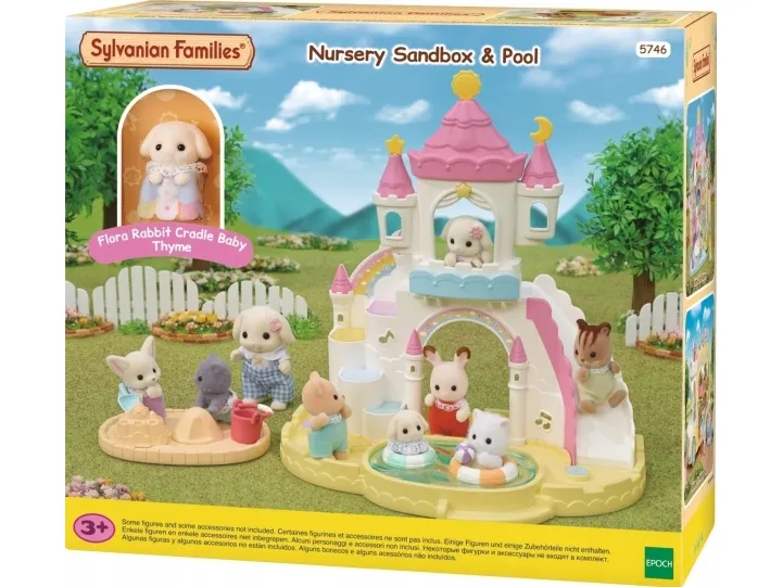 Sylvanian Families Børnehave Sandkasse & Badebassin