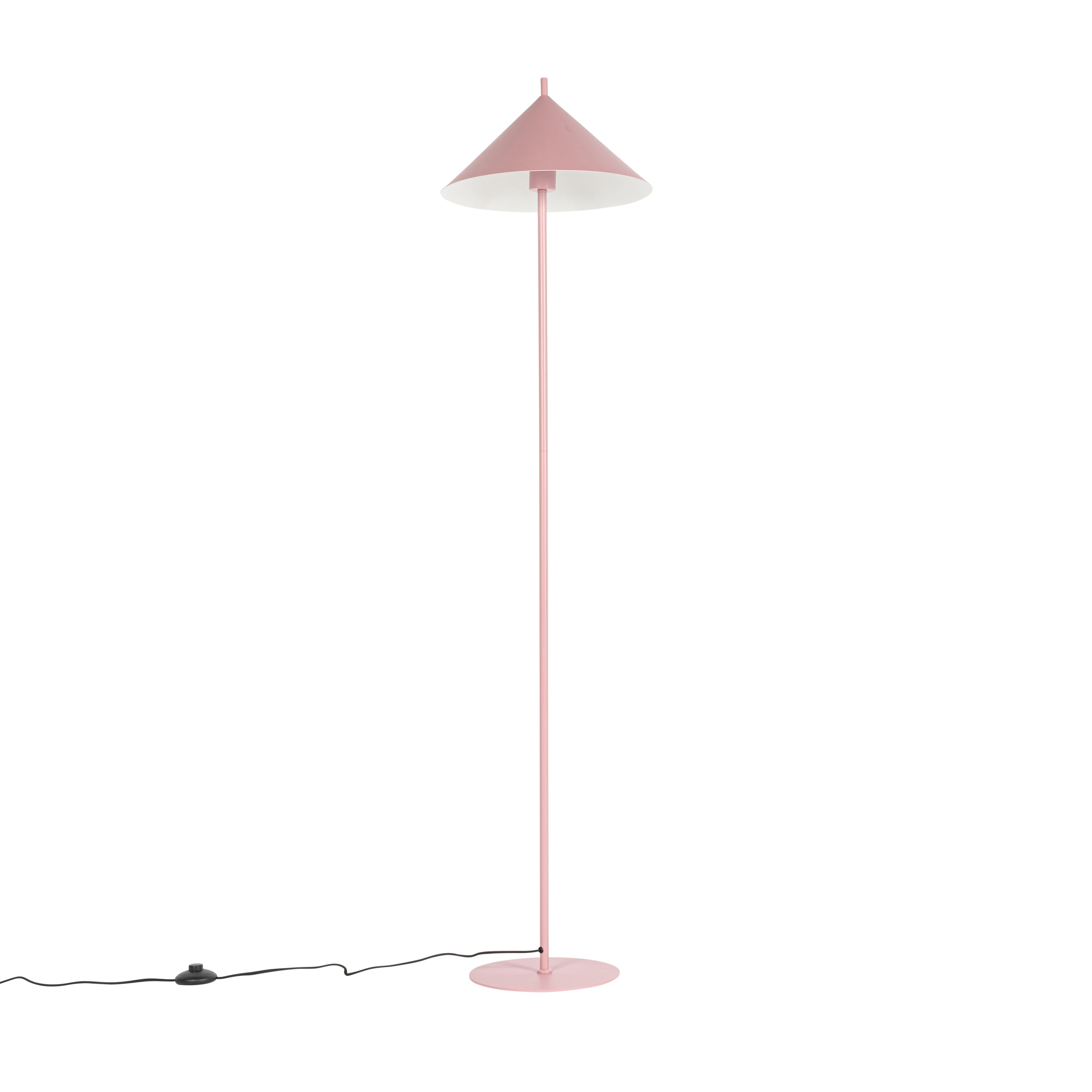 Design vloerlamp roze driehoek - Triangolo
