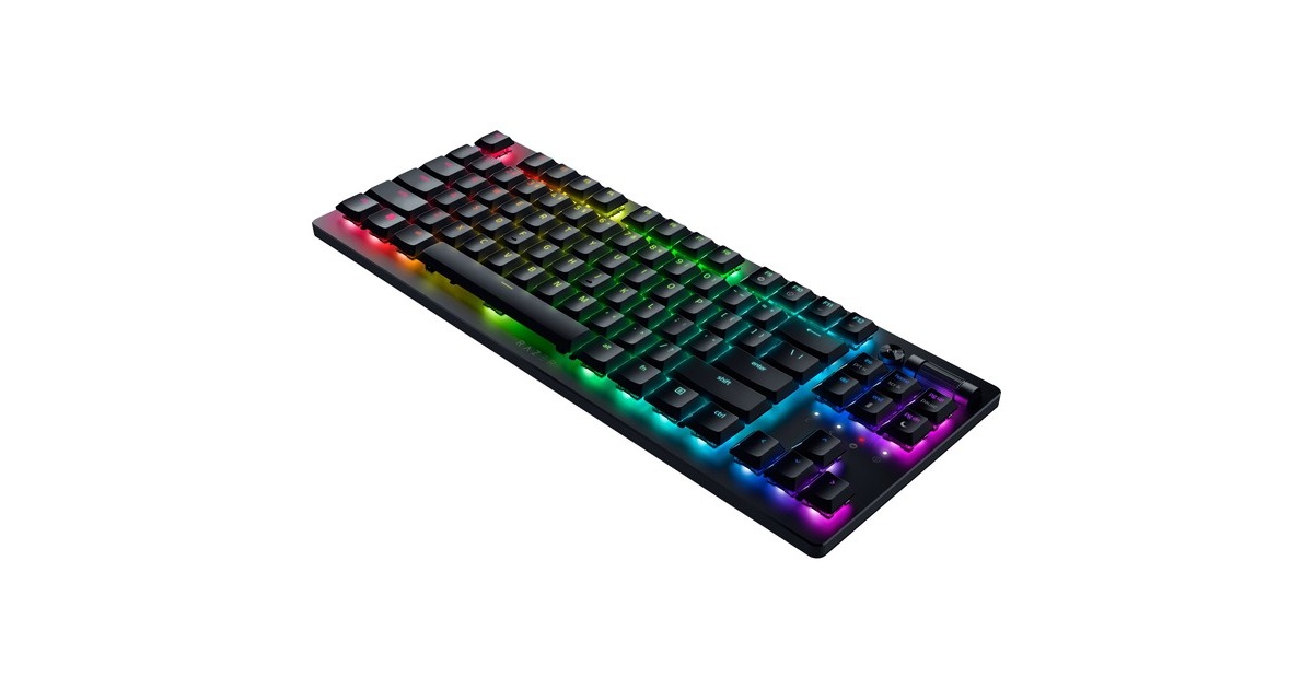 RazerDeathstalker V2 Pro TKL, gaming toetsenbord  (Zwart, US lay-out, Razer Linear Optical (Red), RGB leds, TKL, ABS, Bluetooth)