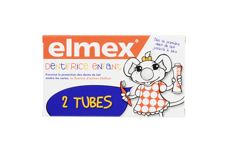 Dentifrice enfant -6 ans 2x50ml