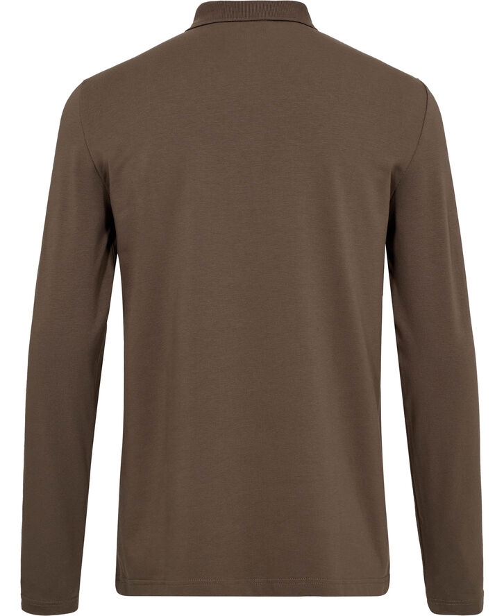 Filippa K Luke Stretch Polo Shirt Dark sage