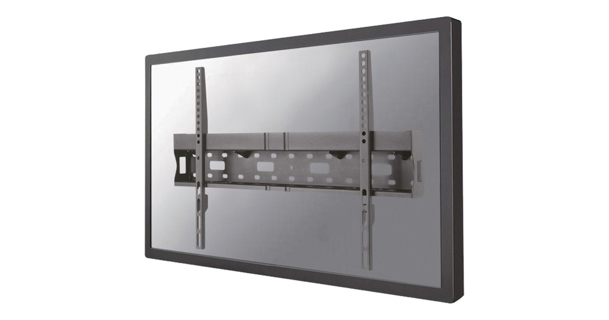 NeomountsFlatscreen wandsteun en mediabox houder LFD-W1640MP wandmontage   (Zwart)