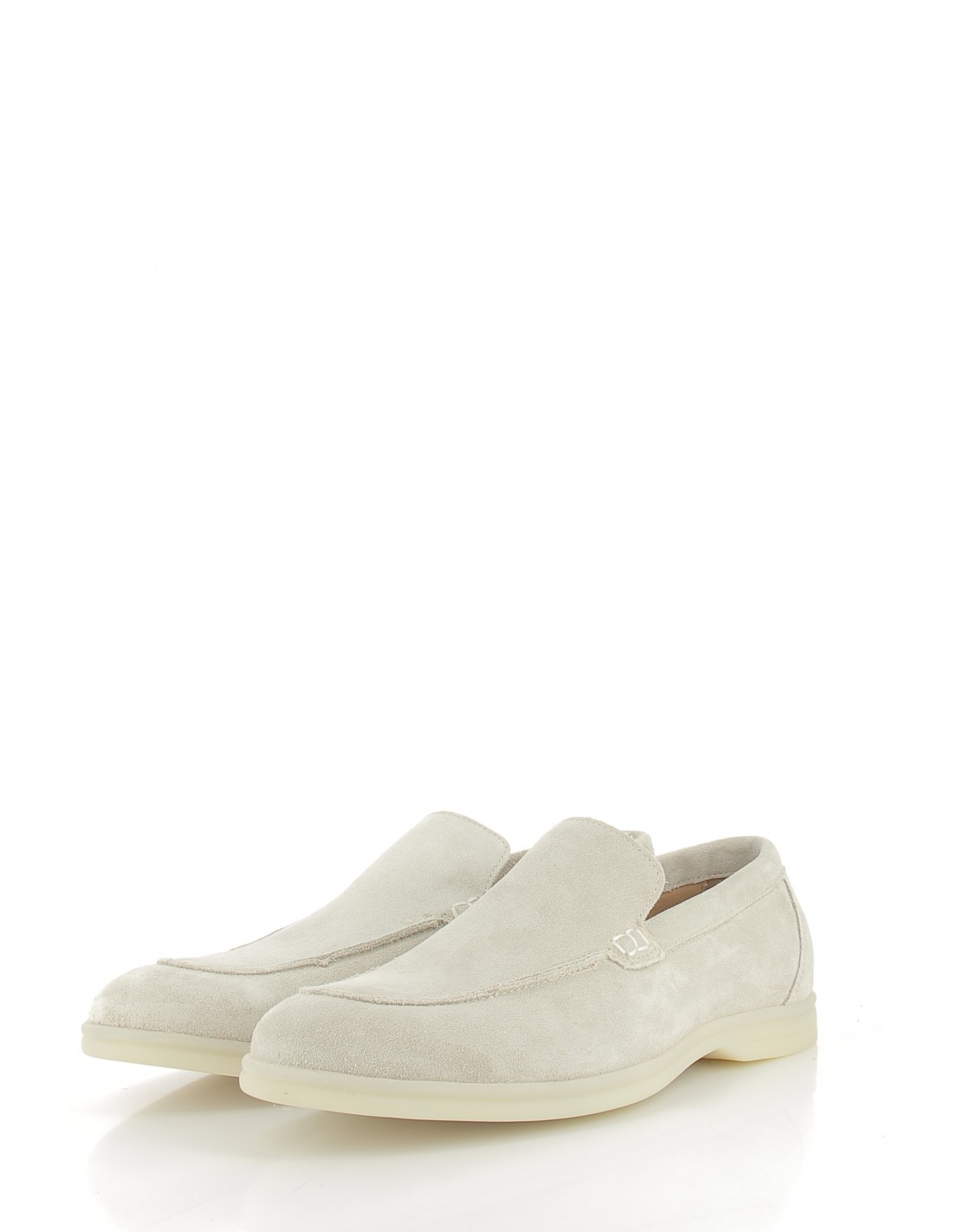 hylton Mocassins homme atoll 8/3 lamb daim beige