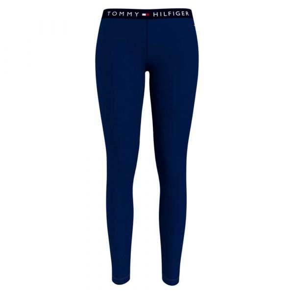 Tommy Hilfiger Uw0uw04524 Leggings Azul L Mulher