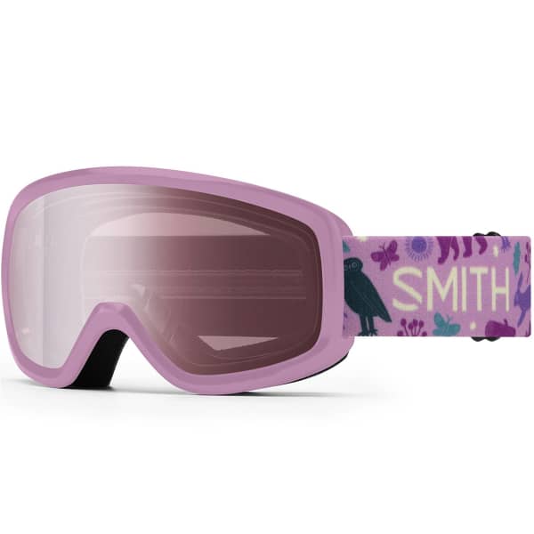 Masque de ski SMITH SNOWDAY JR PROPER PINK FOREST FRIENDS
