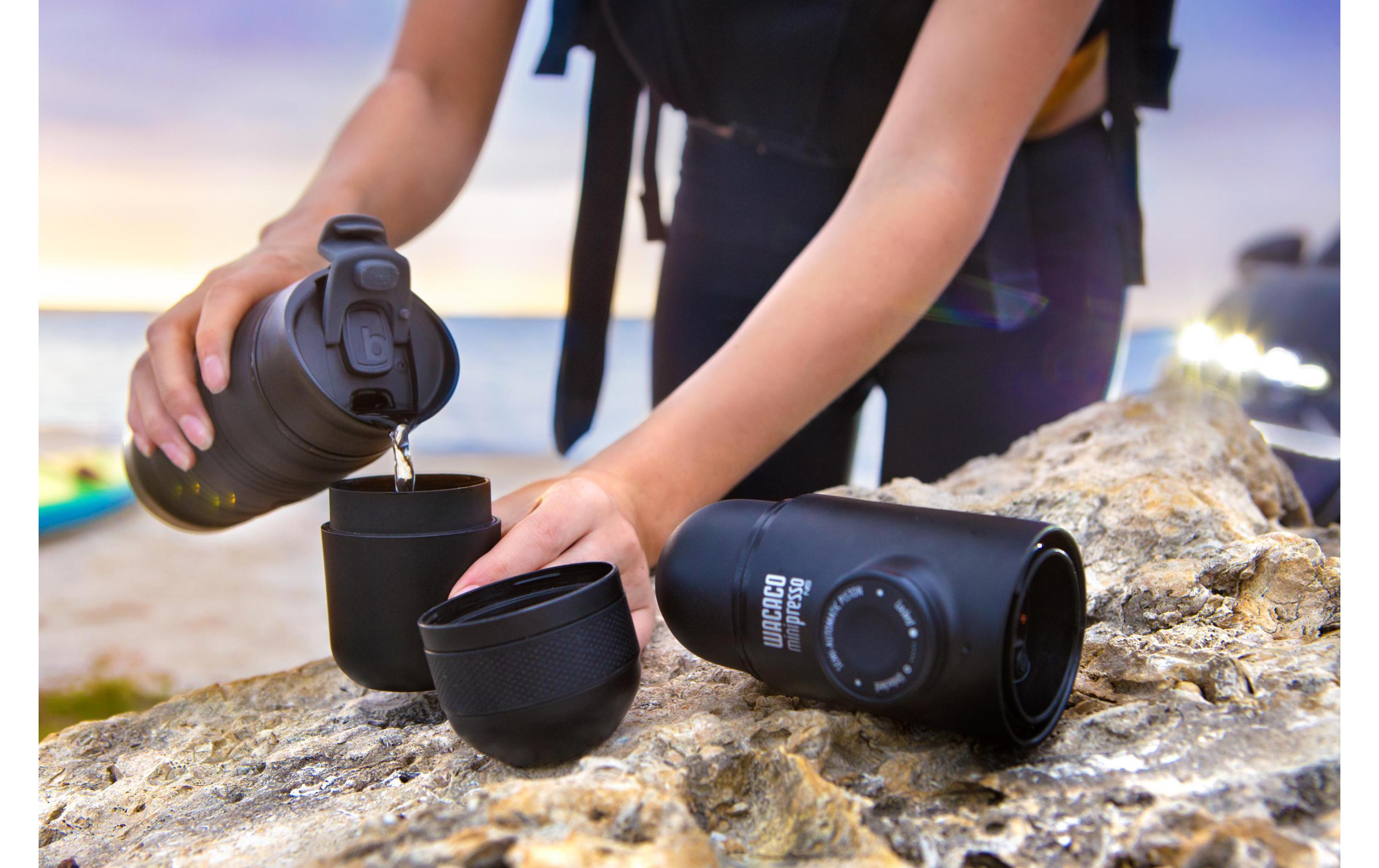 Reisekaffeemaschine Minipresso NS Nespresso KapselnKompakte Kapselkaffeemaschine für unterwegs