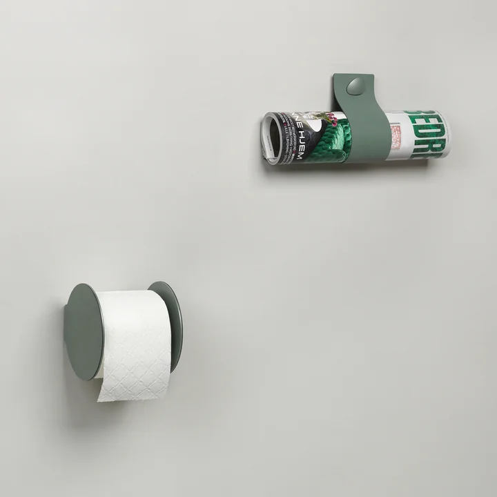 Lind DNA - Toilettenpapierhalter, schwarz