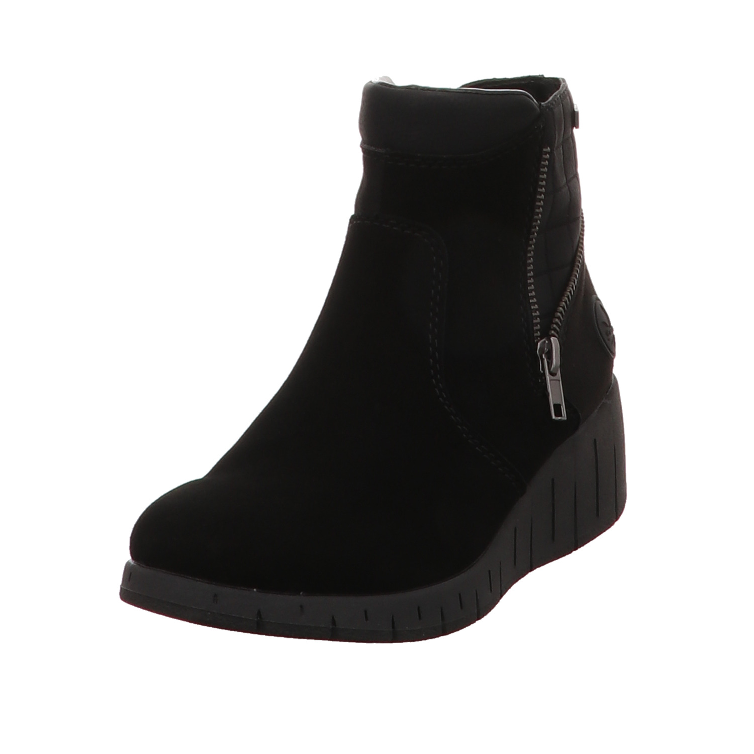 Rieker Stiefelette schwarz