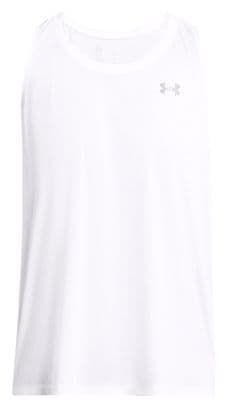 Débardeur Under Armour Launch Blanc Homme