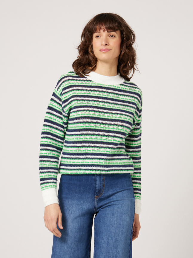 Pull à rayures
