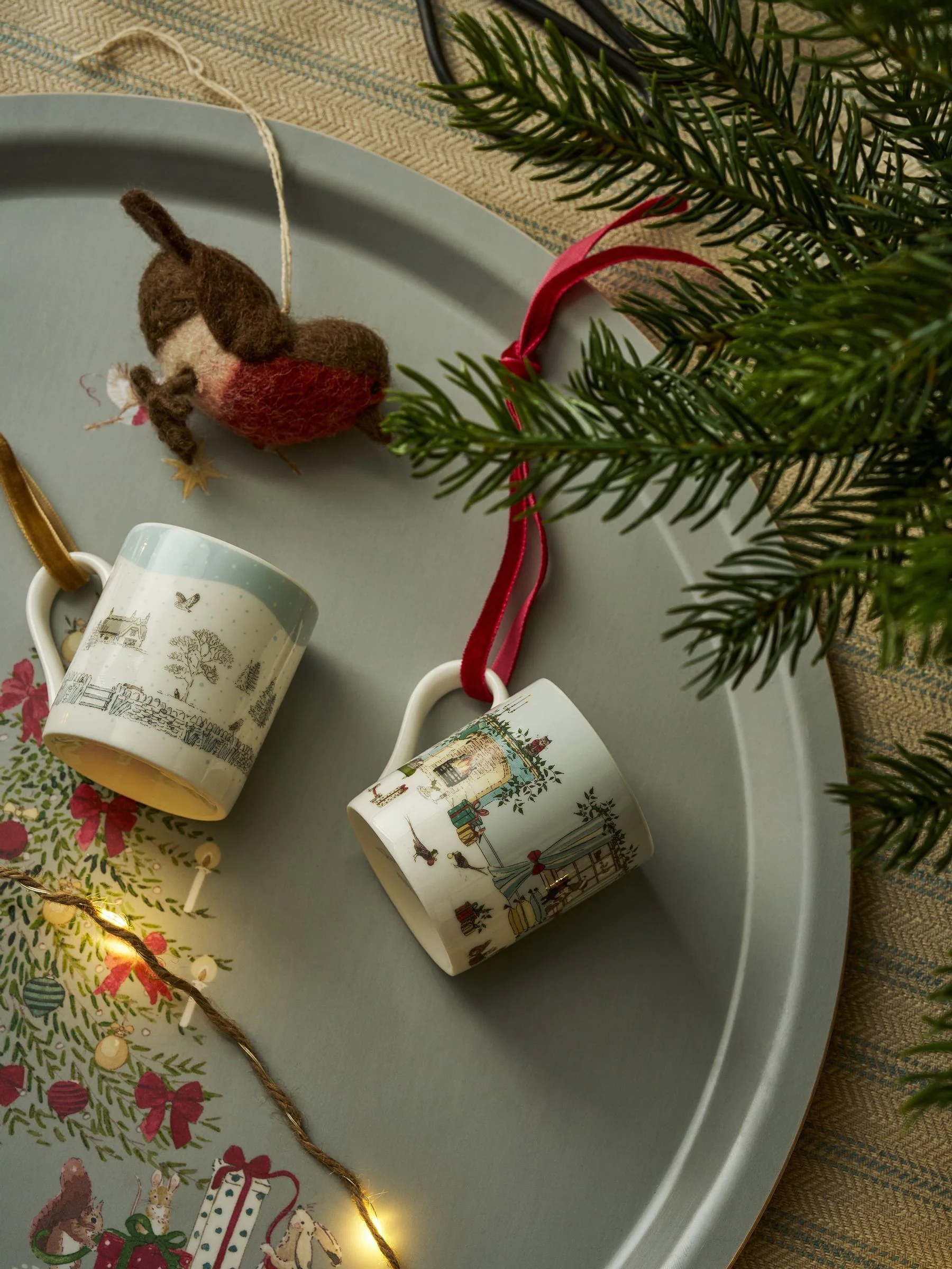Sophie Allport Mini Cosy Kerstmis Bauble Mok