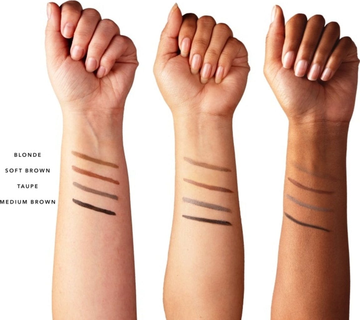 100% Pure  Long Last Brows, Medium Brown (4,50 g)