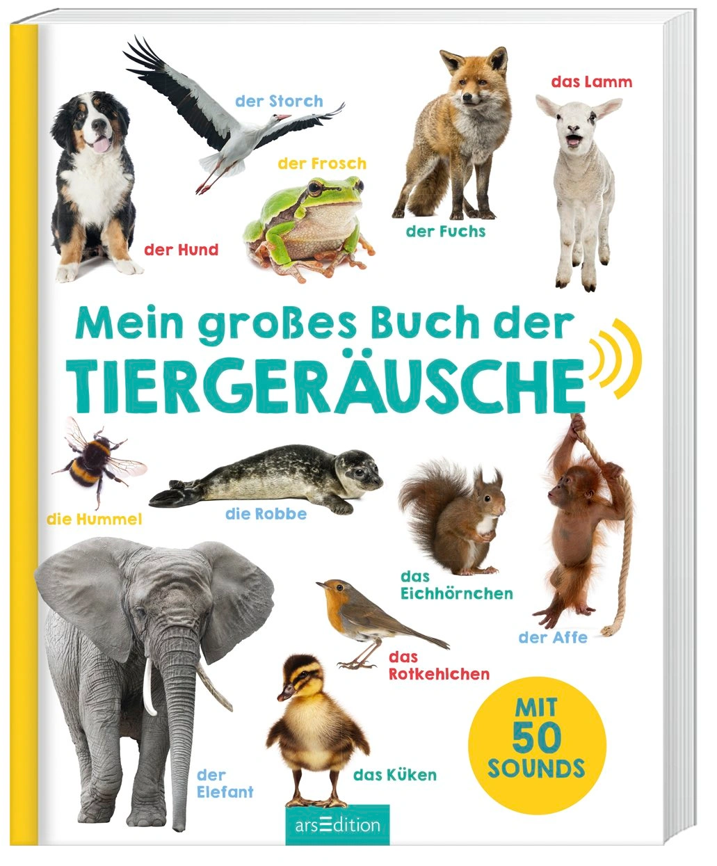 Mein großes Buch der Tiergeräusche