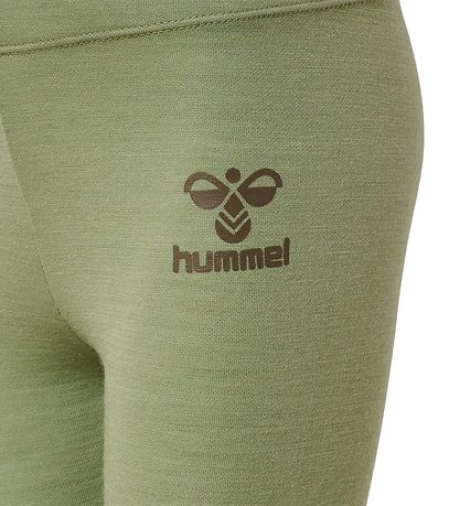 Hummel Leggings - Wolle - hmlWolly - Öl Green