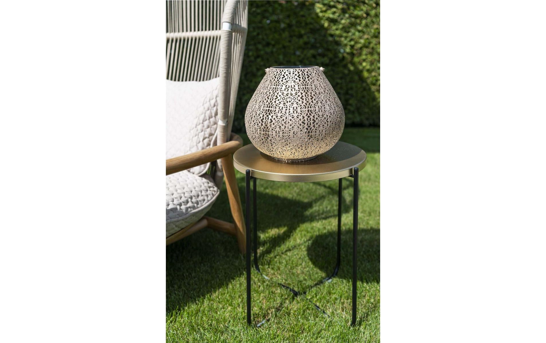 Laterne Solar Antic Lantern Jade L, BeigeSolarleuchte zum Aufstellen