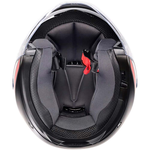 AGV - Casque Irides Bologna Noir / Gris / Rouge / Vert / Mat
