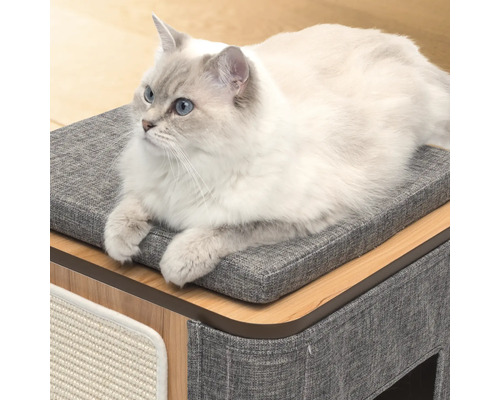 Vervangend kussen voor Catit Vesper krabpaal, stoffen kussen voor Cubo 37 x 37 cm