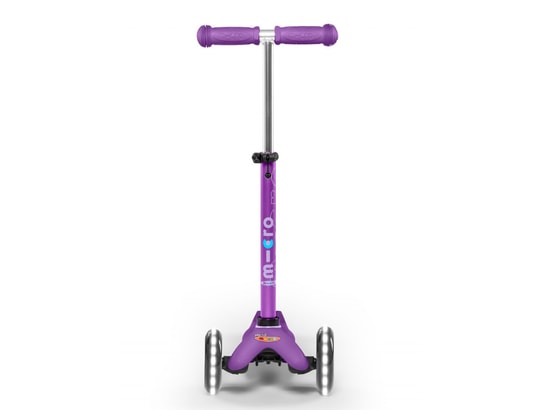 MICRO - Trottinette mini deluxe led - violet