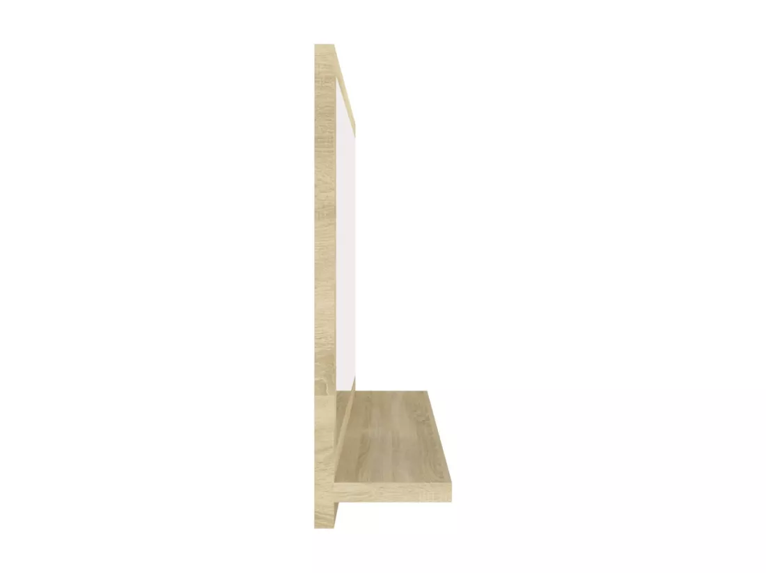 Miroir salle de bain Chêne sonoma 60x10,5x37 cm Bois ingénierie
