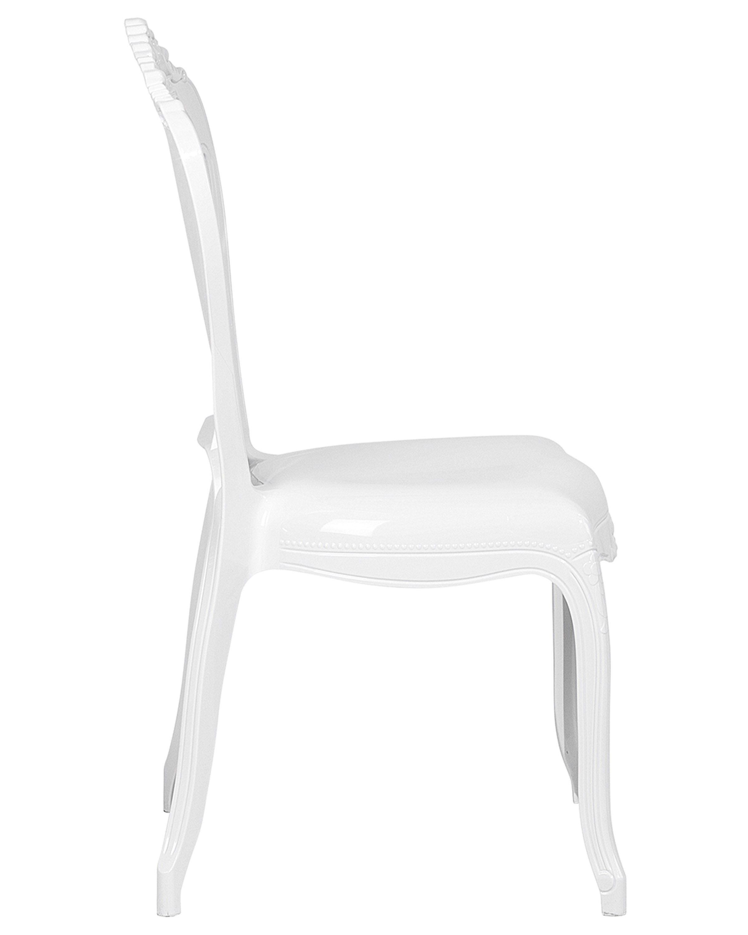 Set van 2 eetkamerstoelen VERMONT Wit